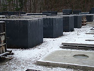Plac produkacja szamb betonowych Włocławek